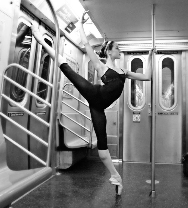 Ballerinas Love Metro! image source