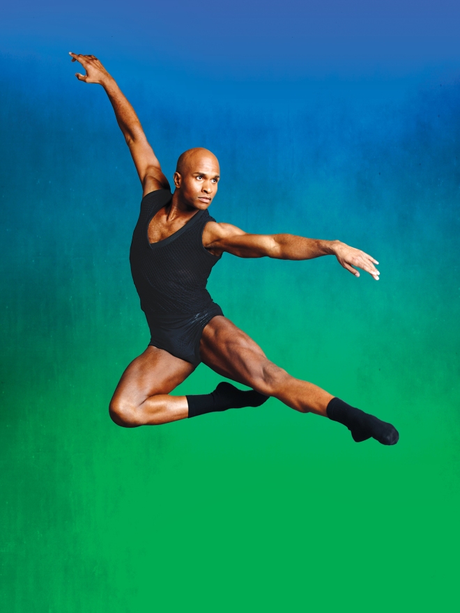 Glenn Allen Sims. Alvin Ailey Dance Theater -  Photo by Andrew Eccles